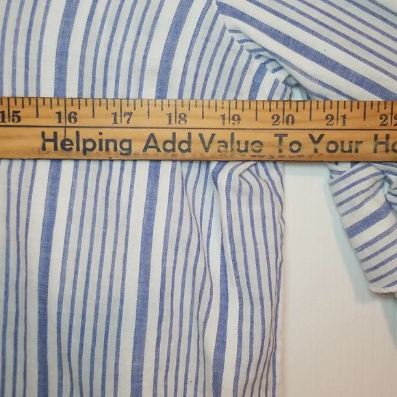 2 for $10 Forgotten Grace XL Triple Ruffle Sleeve Top Size XL NWOT - Picture 7 of 8